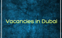 Hiring in Dubai 2x Vacancies UAE