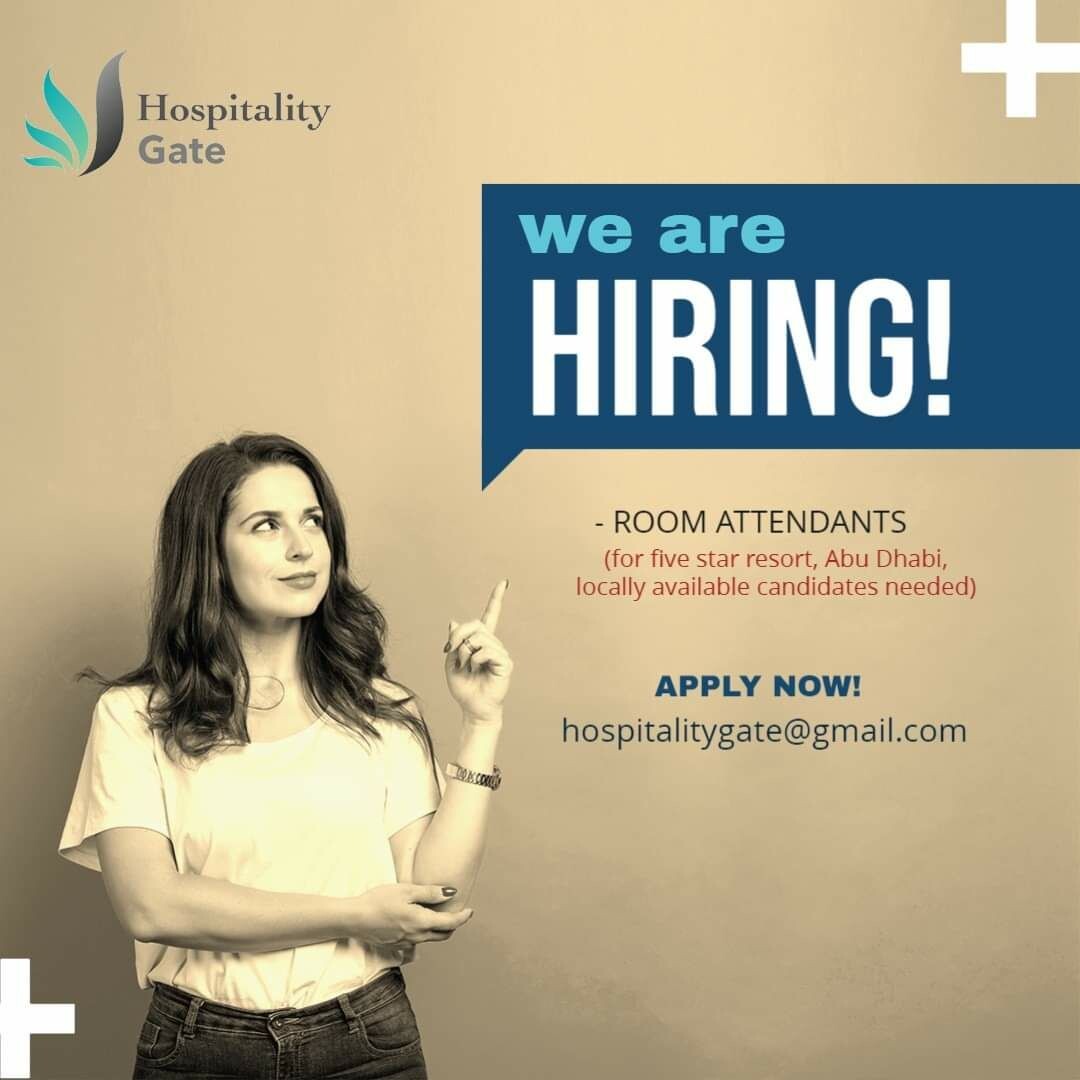 Housekeeping Attendant Abu Dhabi UAE Gulf Career Hunt