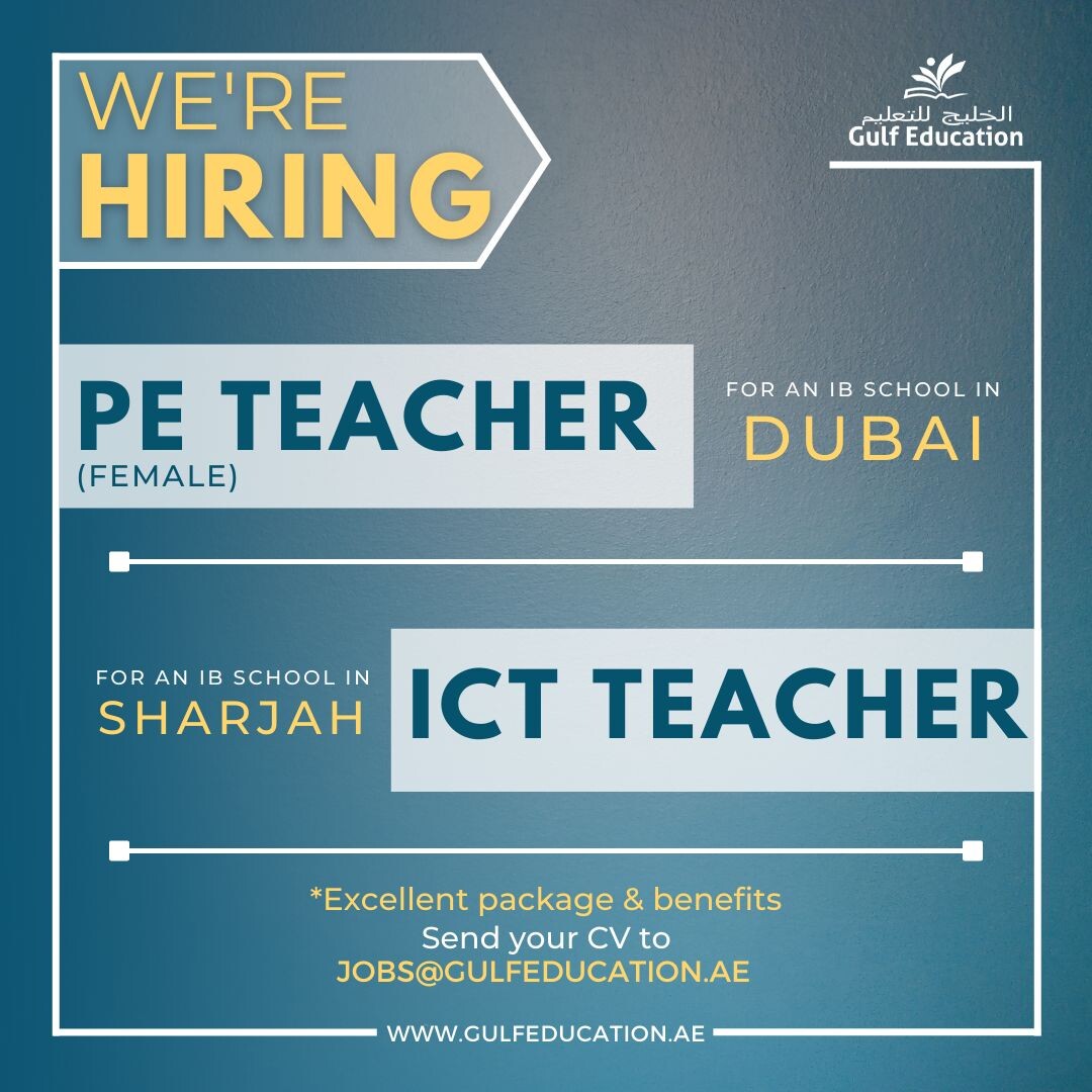 Teaching Vacancies UAE Gulf Career Hunt