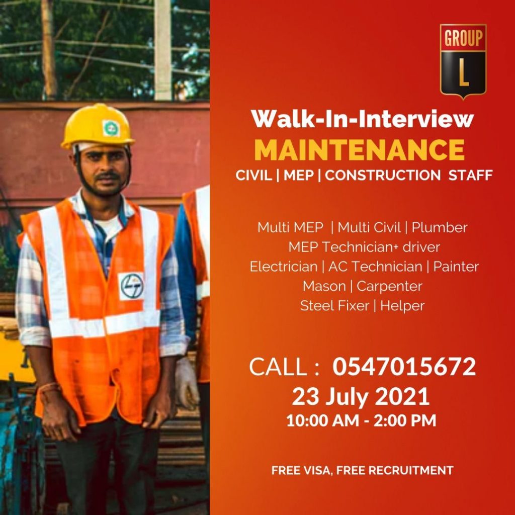 WalkIn Interview Jobs 11x Dubai UAE Gulf Career Hunt