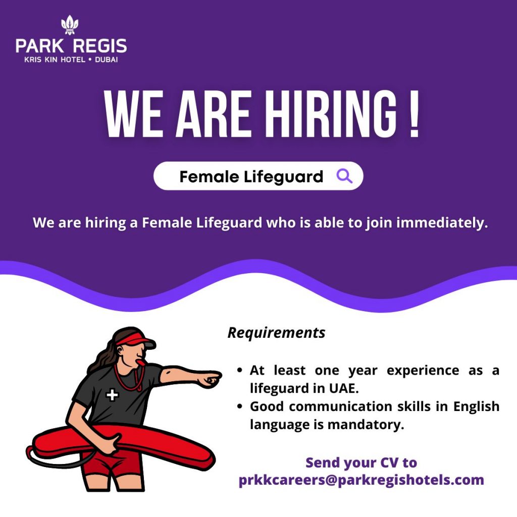 Lifeguard Dubai UAE Gulf Career Hunt